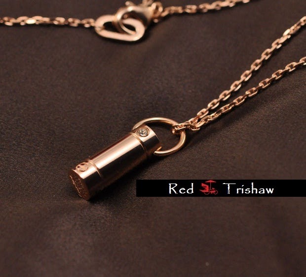 cartier love screwdriver necklace