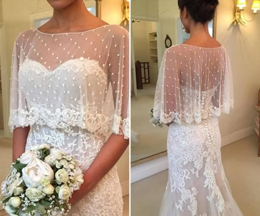 vestido de noiva com bolero