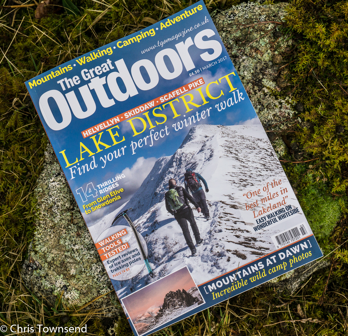 Chris Townsend Outdoors The Great Outdoors March issue trekking