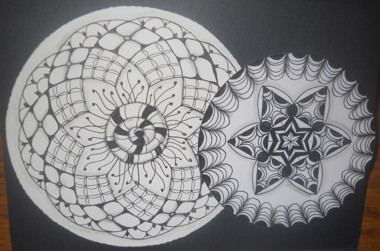 See Jane run.: Zentangle Meets Mandala