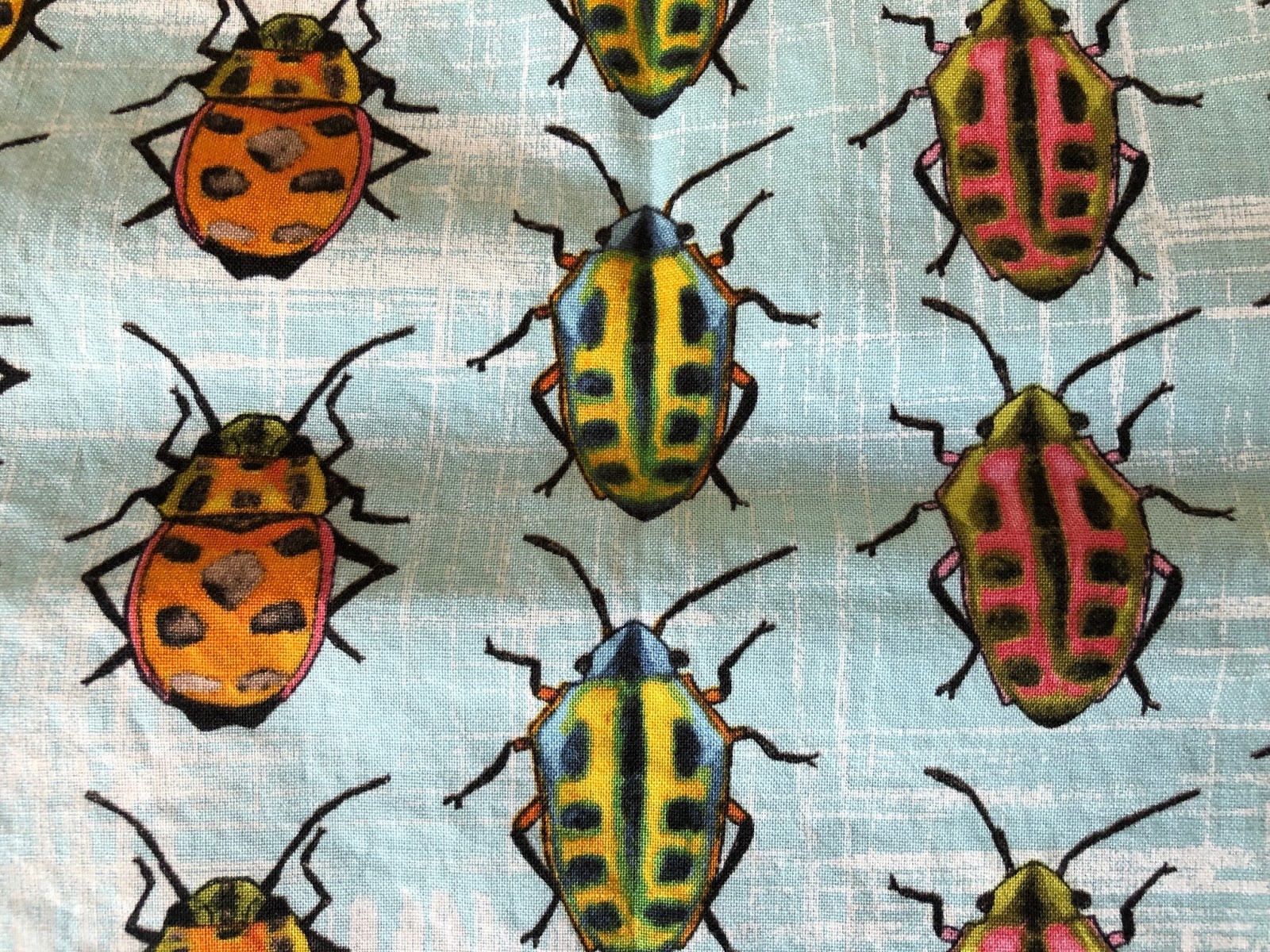 Sewing in Surf City Beetle Top