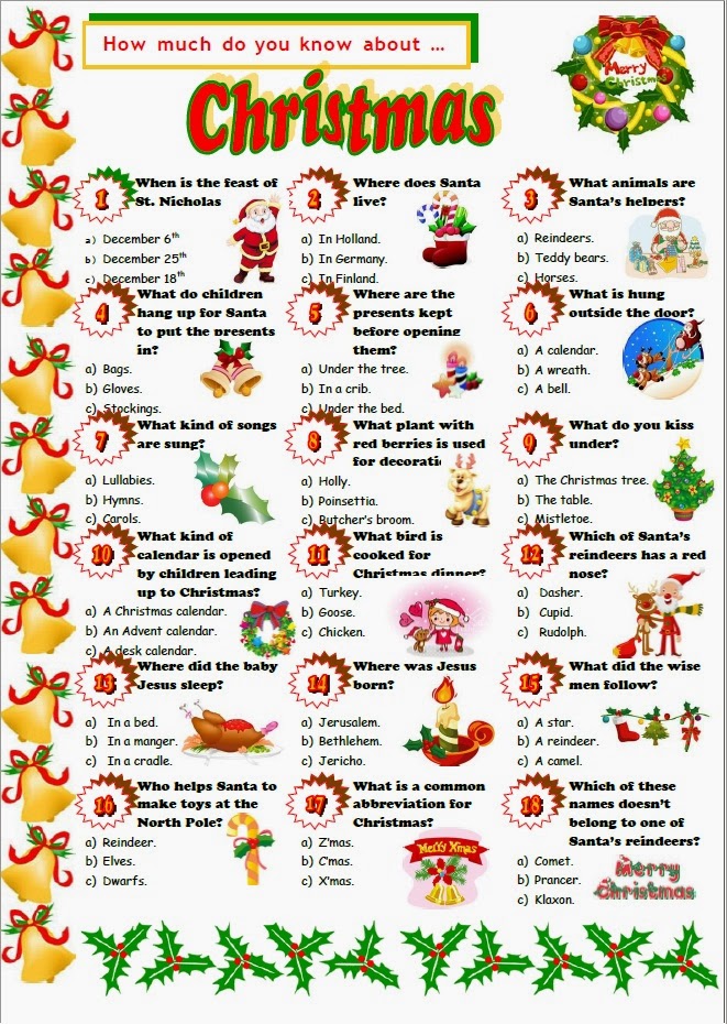 POVIMON CHRISTMAS QUIZ