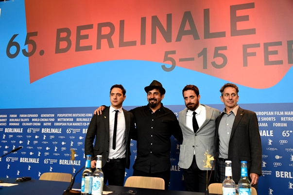 El equipo de El club en la Berlinale