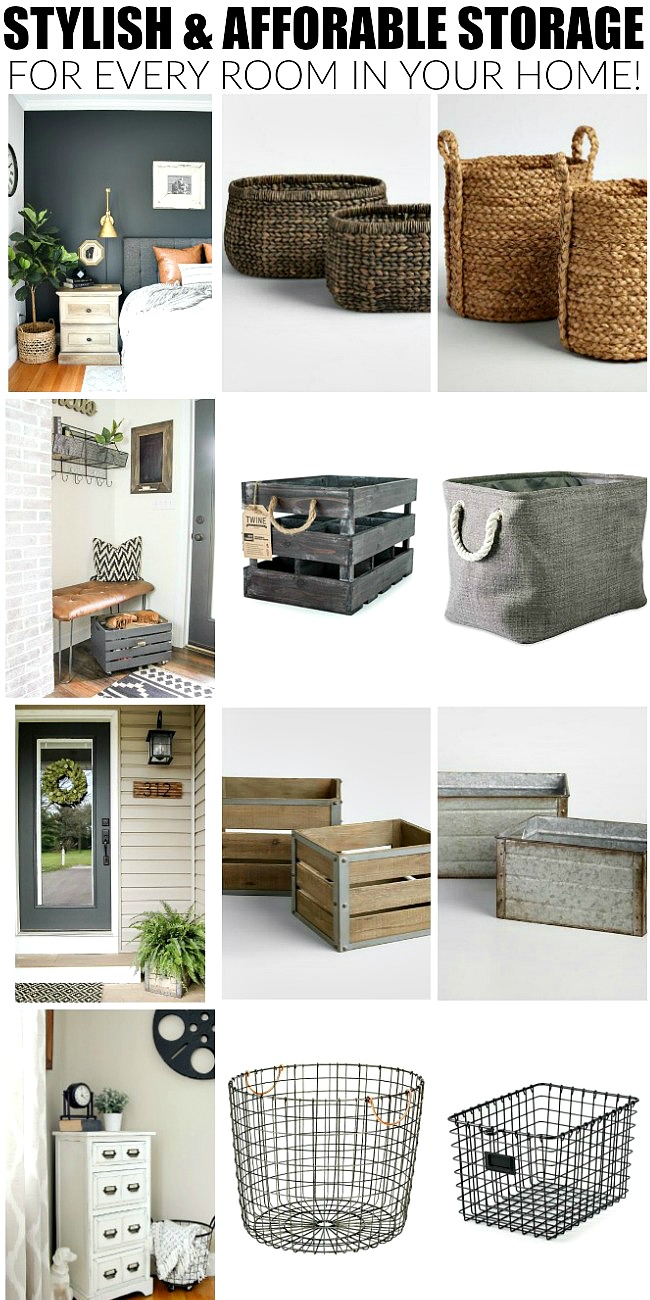 Affordable storage options, organize, organize your entire homoe