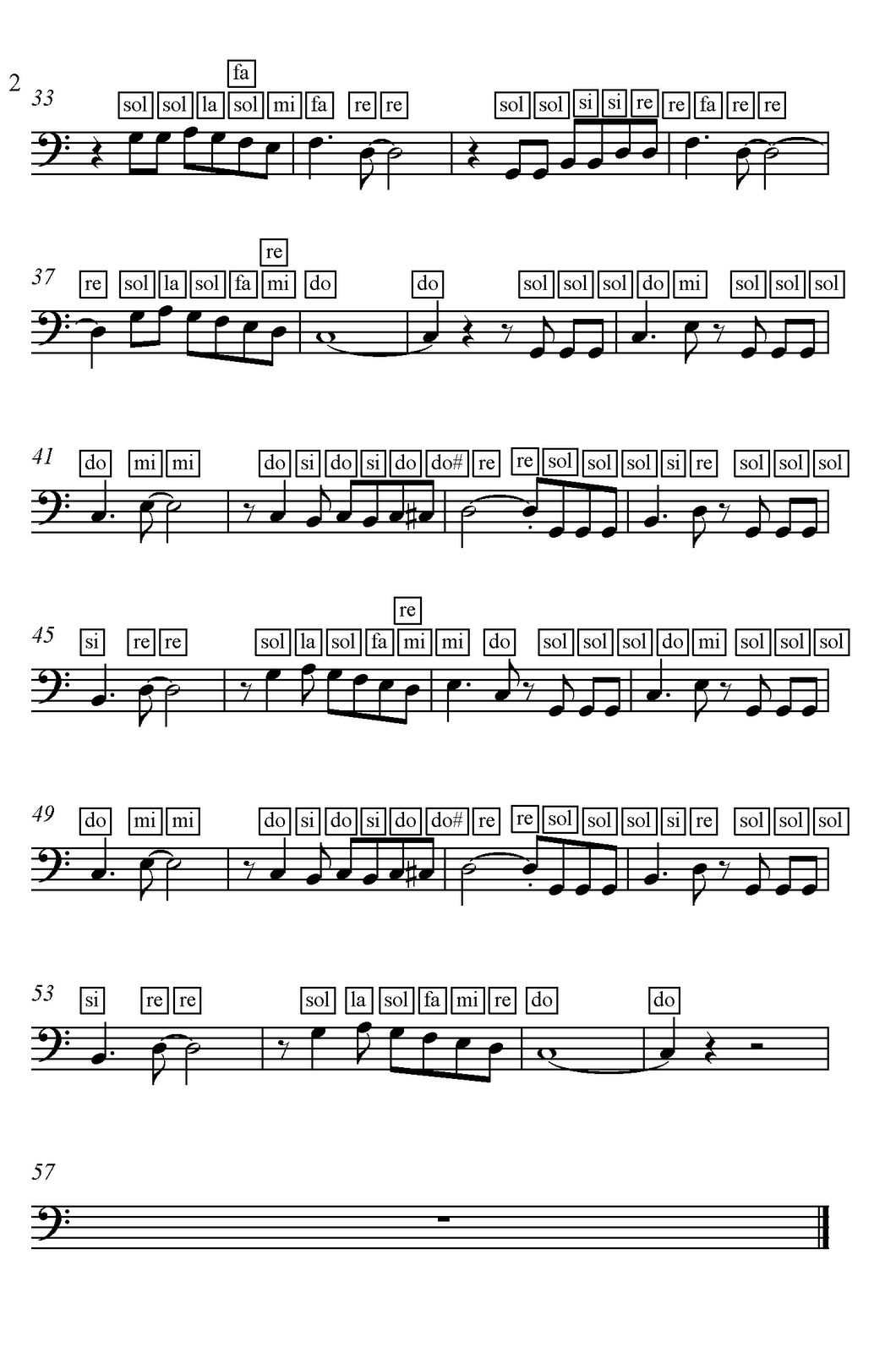 Partitura de "La cucaracha", canción tradicional Mexicana Partituras