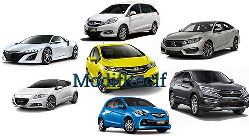 Daftar Harga Mobil Honda Terbaru Tahun 2017