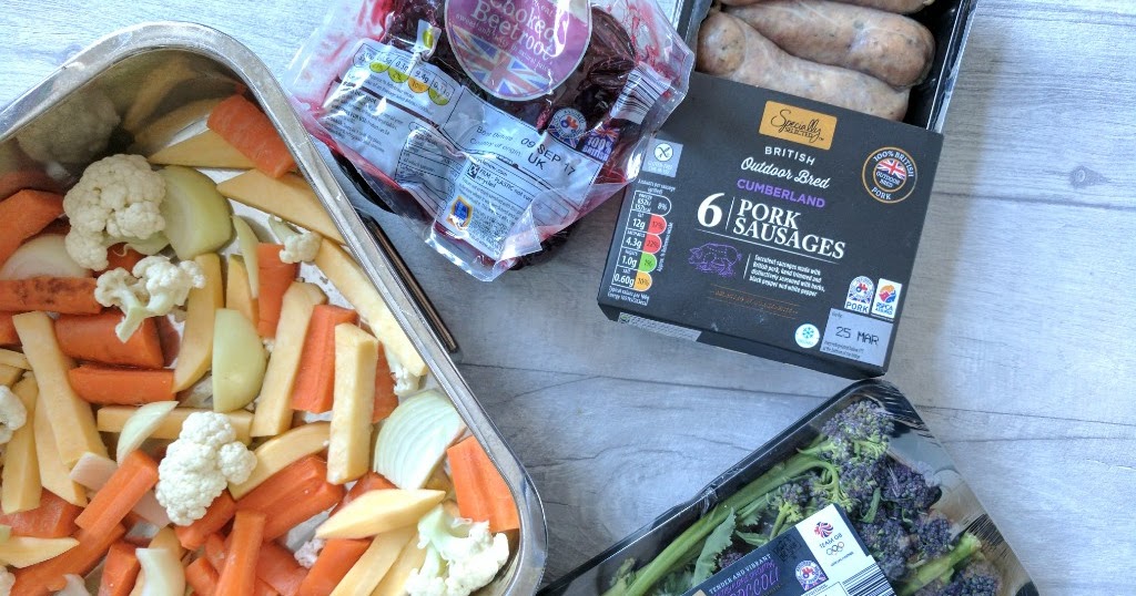 Hijacked By Twins Sausage and Beetroot Traybake Aldi Super 6 Recipe