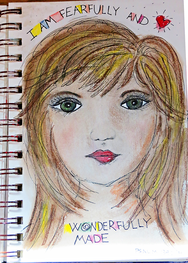 I Am Fearfully And Wonderfully Made Coloring Page - Free Coloring Pages