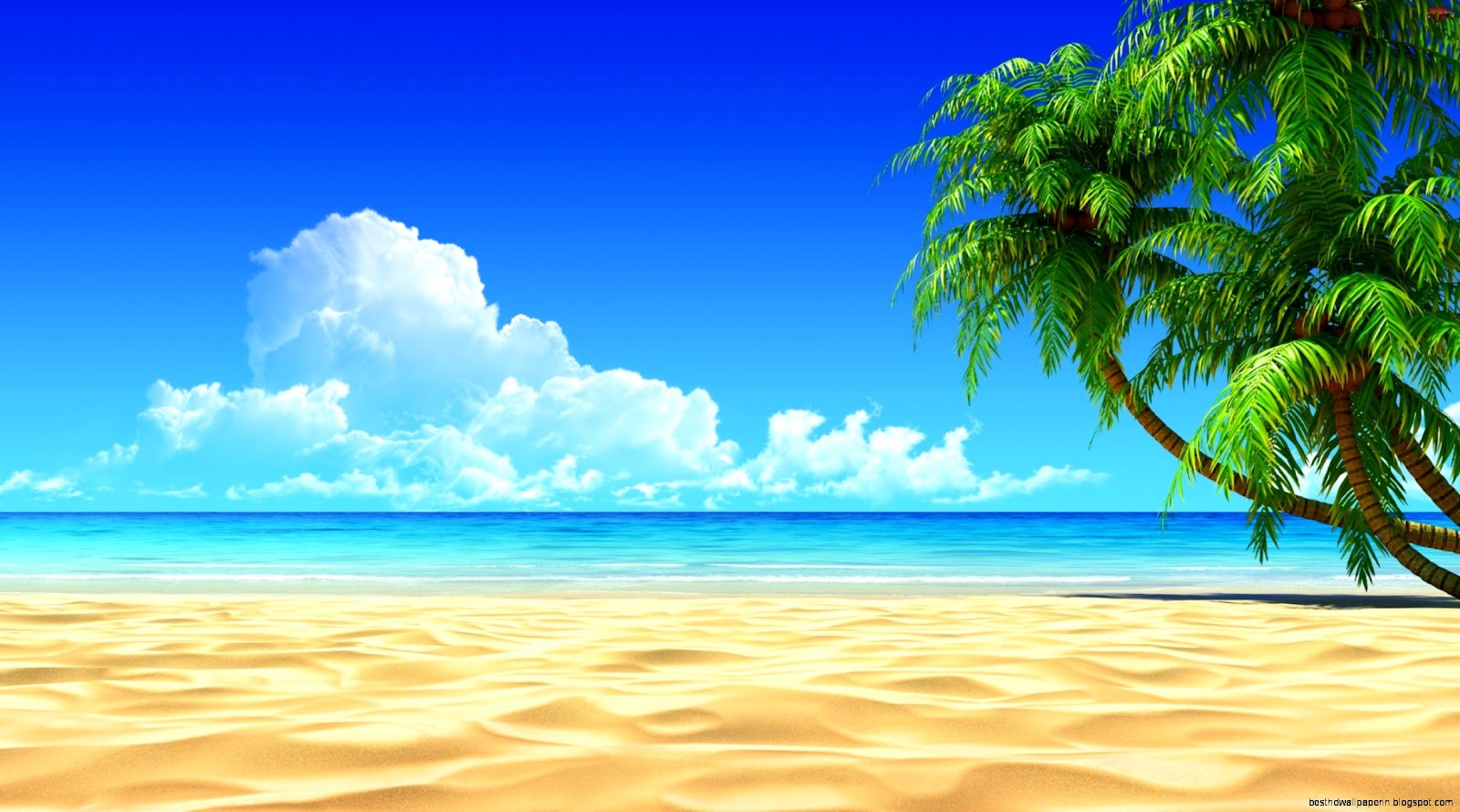 Tropical Beach Desktop