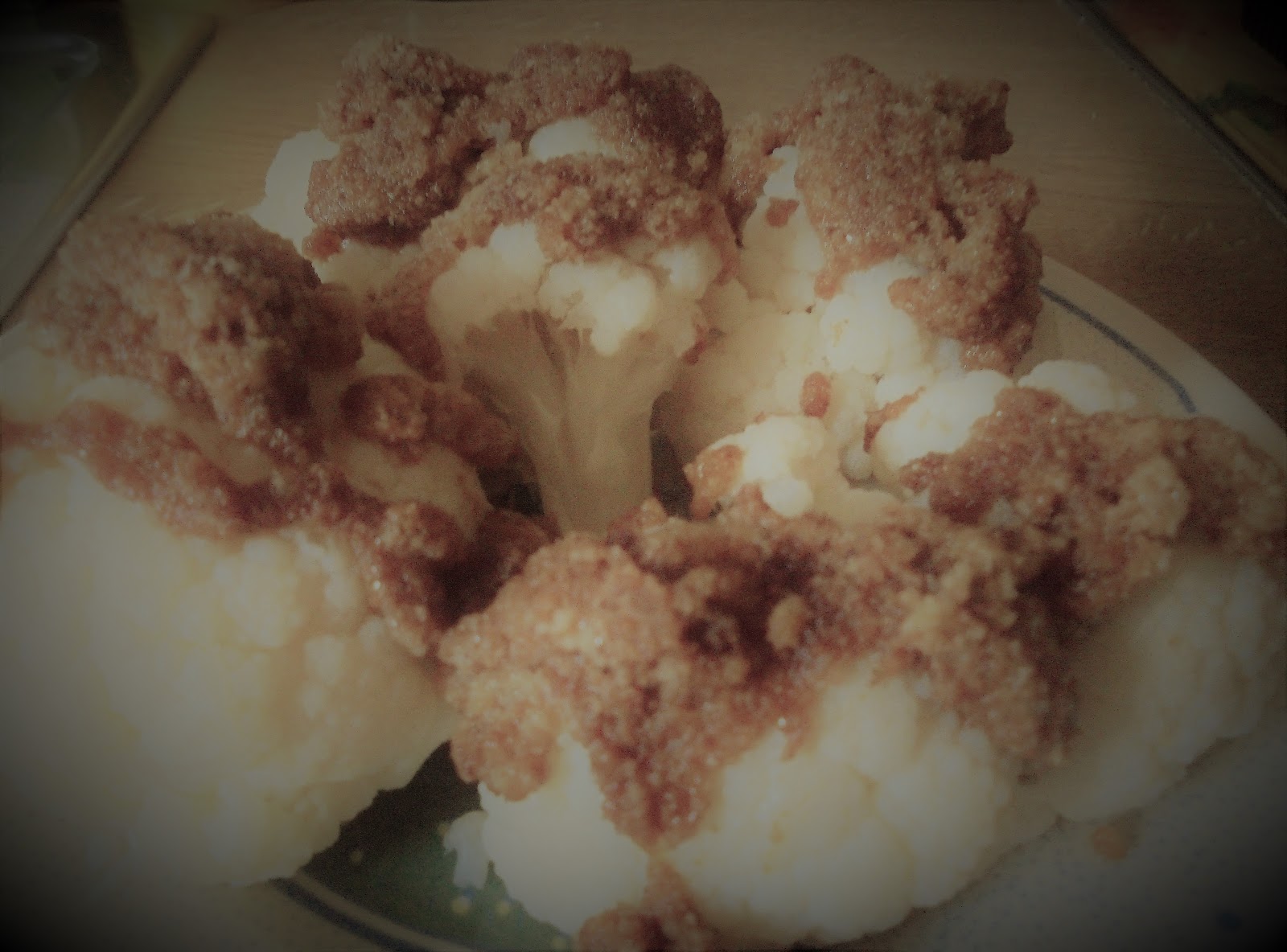 Grinscheles Welt: Blumenkohl mit Semmelbröseln