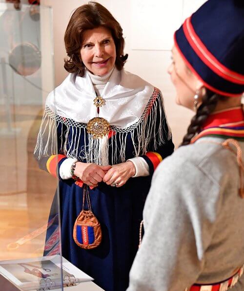 King Carl Gustaf and Queen Silvia visited Jokkmokk Fair, held in connection with the Sami National Day