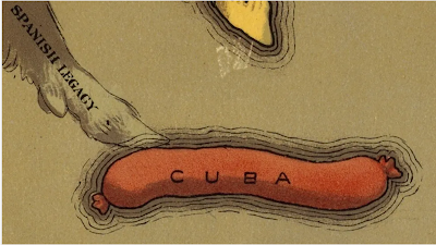 map of Florida and Cuba