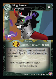 My Little Pony King Sombra, Stage Driver Absolute Discord CCG Card