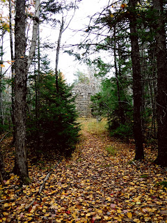 Stone Tower, Acadia National Park (fall foliage)