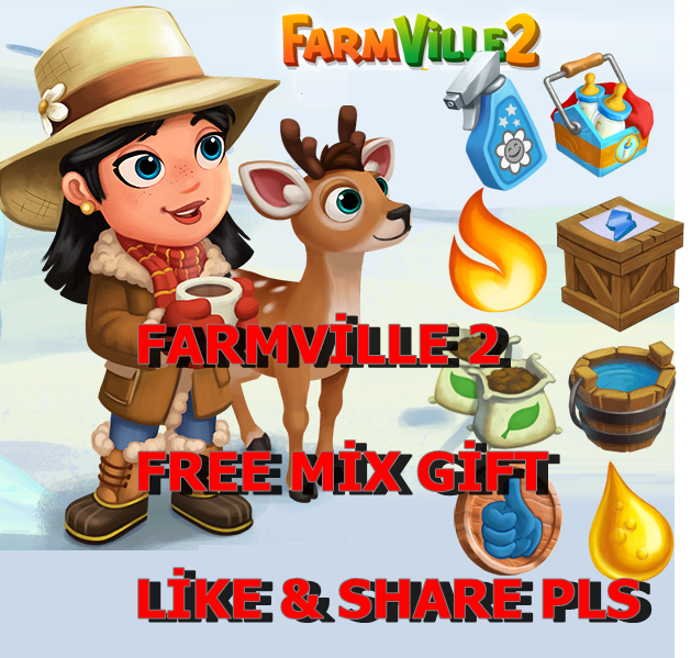 Farmville 2 Free Mix Gift ( FREE GİFT ) ( 29.12.2015 ) - Farmville-2