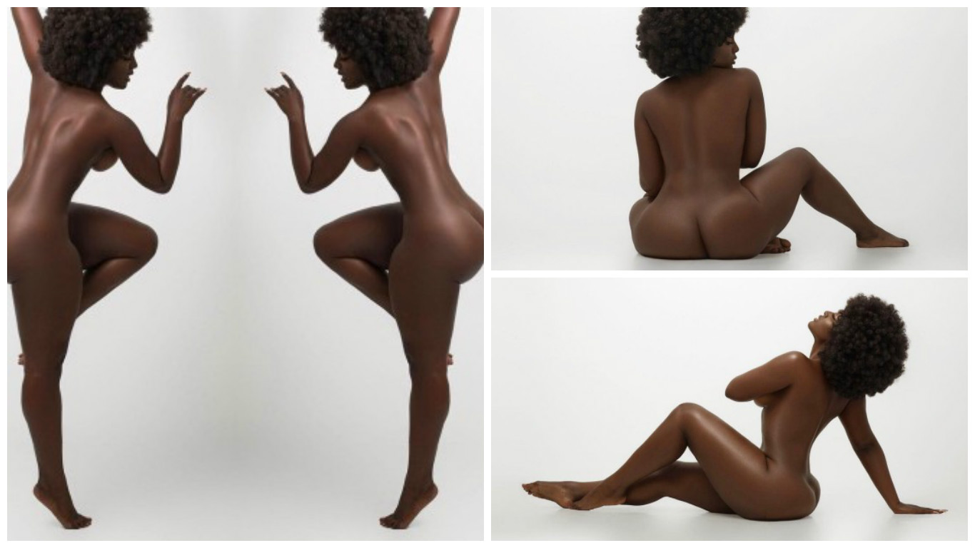 El desnudo de Amara La Negra: "Mi cuerpo es arte" .