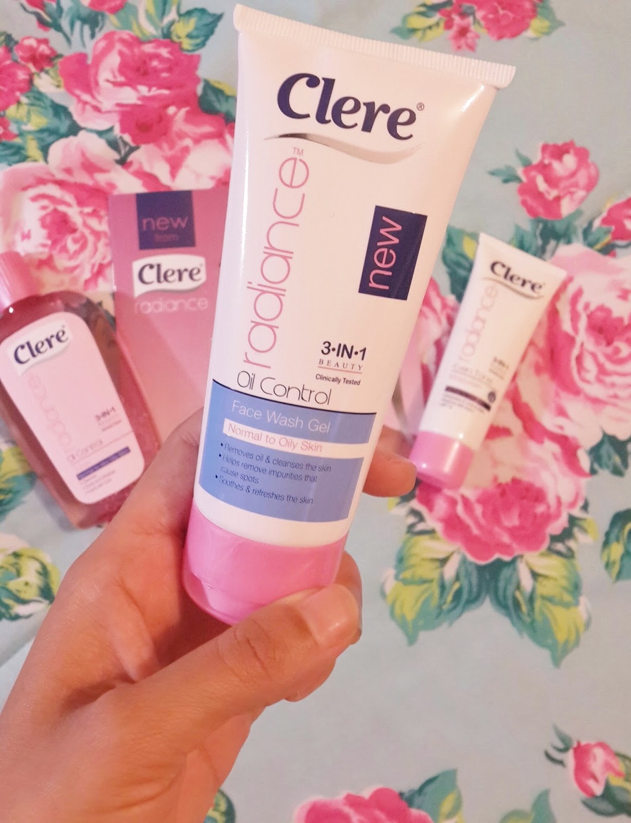 CLERE RADIANCE My 3 Step Skincare Routine