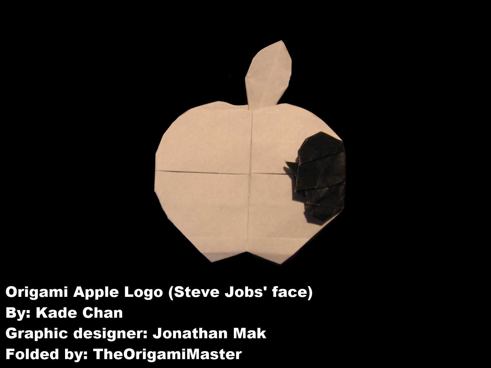 The Origami Master s Blog Apple Logo Steve Jobs Face the-origami-master-s-blog-apple-logo-steve-jobs-face
