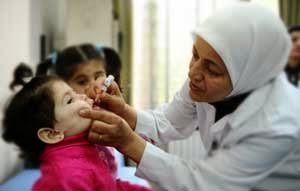 oral immunization with polio vaccines