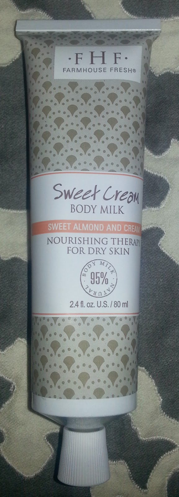 Sweet Cream Body Milk Travel Lotion 