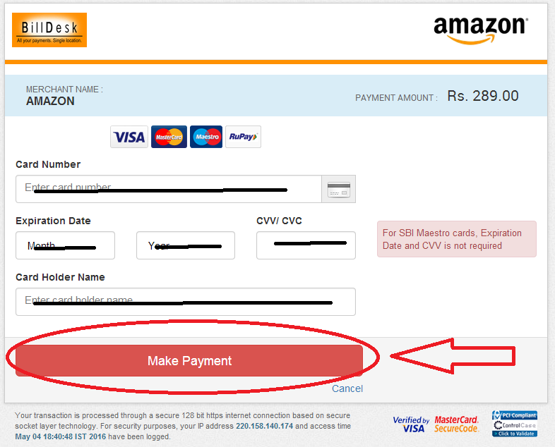 How to Purchase Items from Amazon !!! ( Sbt/Sbi Debit Cards ) RED TIGER