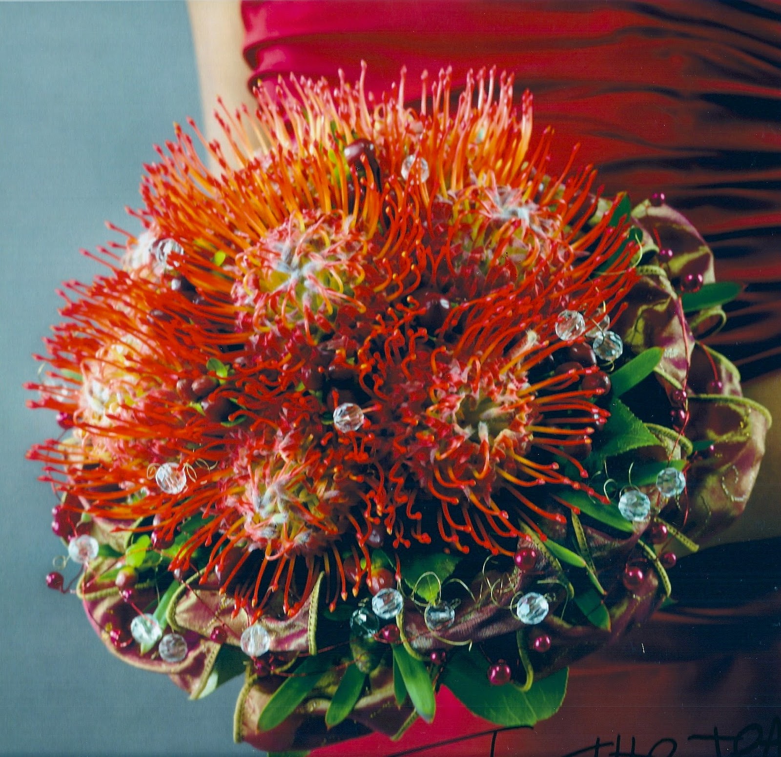 A Passion for Flowers Unique Wedding Bouquets The Protea