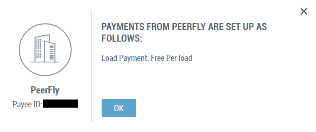 Payoneer fees for PeerFly payments