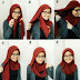 Tutorial Hijab Segi Empat Untuk Wajah Bulat Agar Terlihat Tirus