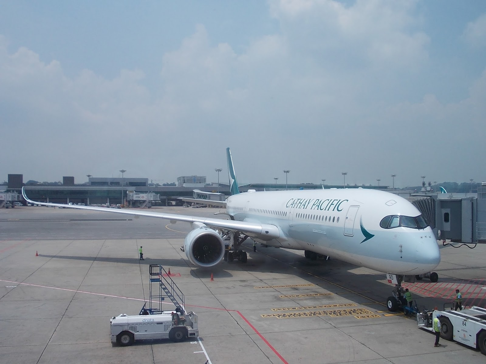 Ks S Blog Boarding On The Plane A Cathay Pacific Flight Cx712 On 21 October 17 Part 2 17年10月21日キャセイパシフィック航空cx712便搭乗記 その2