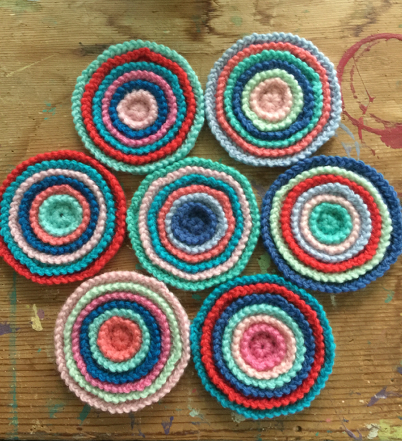 little woollie New blanket making...