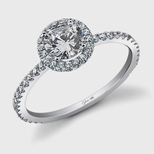 Engagement Ring Jamaica Diamond White Sapphire Engagement Ring 81