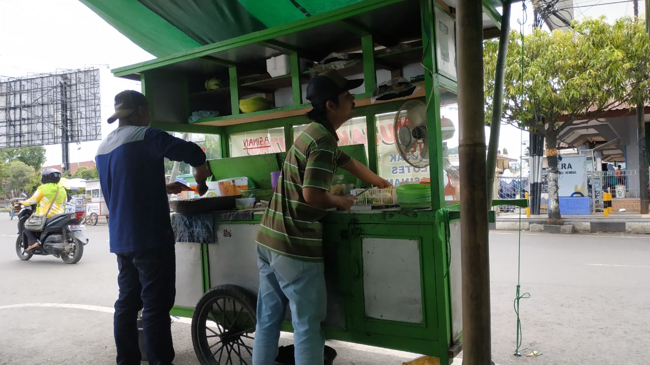 Rujak Ulek Buah Samping Gor Kendal Blogger Kendal