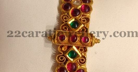 Antique Kada by Nalli Jewellers - Jewellery Designs