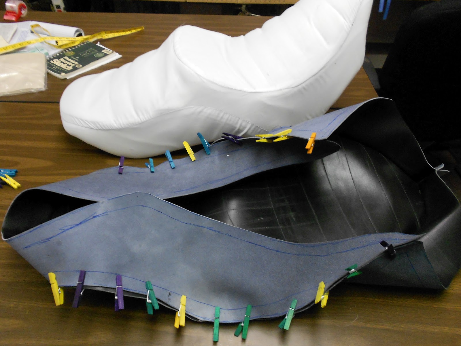 motorcycle seat recovering service