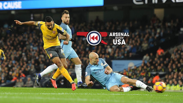 Theo Walcott Goal Against Manchester City