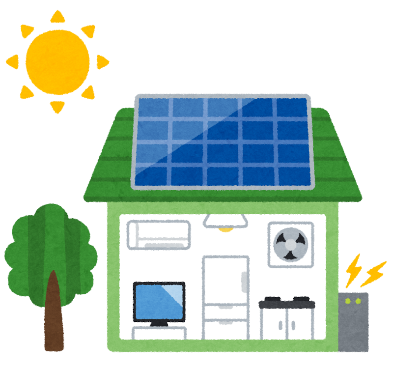 自家発電のイラスト かわいいフリー素材集 いらすとや