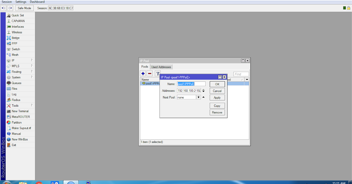 Cara Membuat Jaringan sederhana dengan Mikrotik