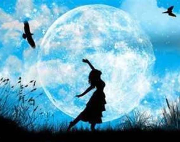 A Blog Of One S Own Blue Moon It S Not Actually Blue In Colour No But That Would Be Pretty Cool The Moon Gets Its Name From Old English Word Belewe Which Meant Betrayal