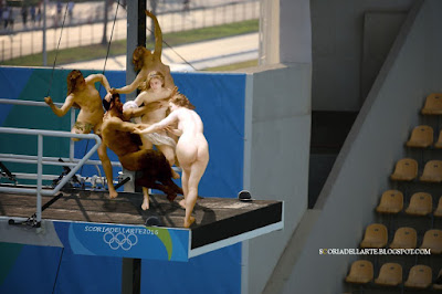  dipinti classici alle olimpiadi-fotomontaggi Rio2016-Bouguereau