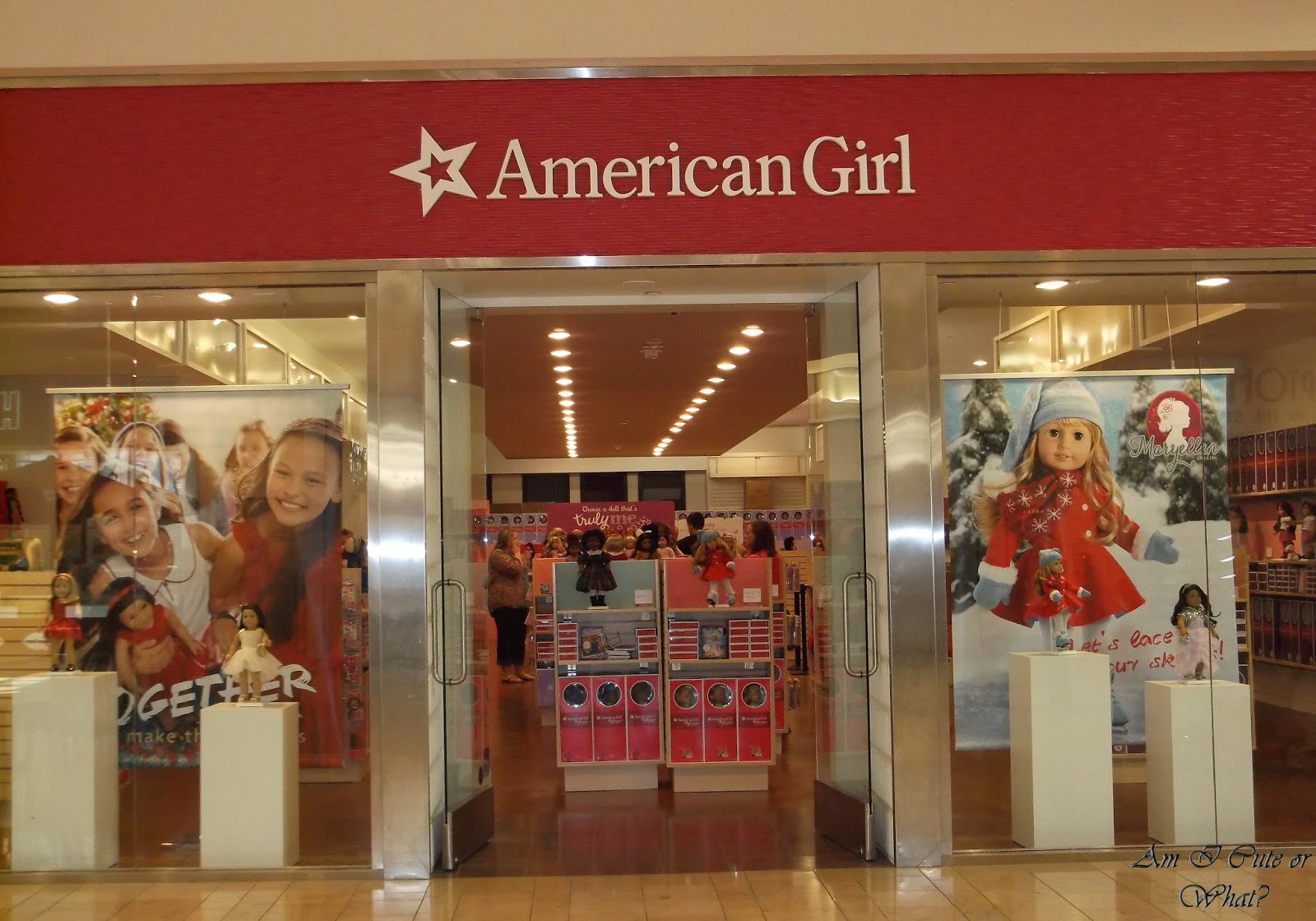 american girl pop up store