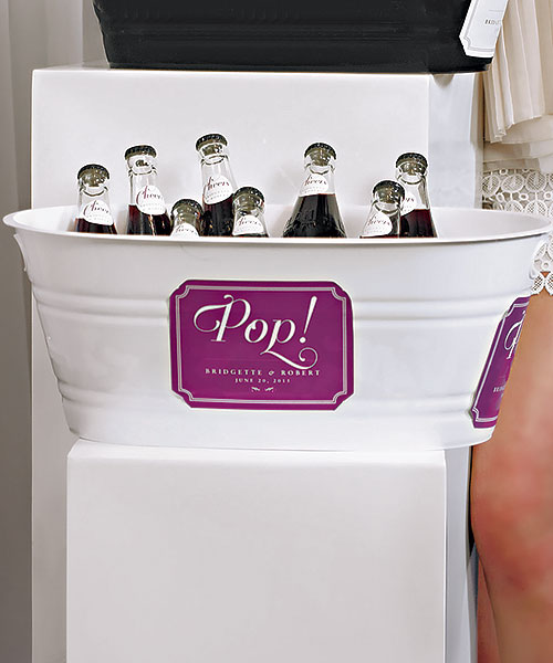 Oval Plastic Tub Wedding Reception Accessory Unxia