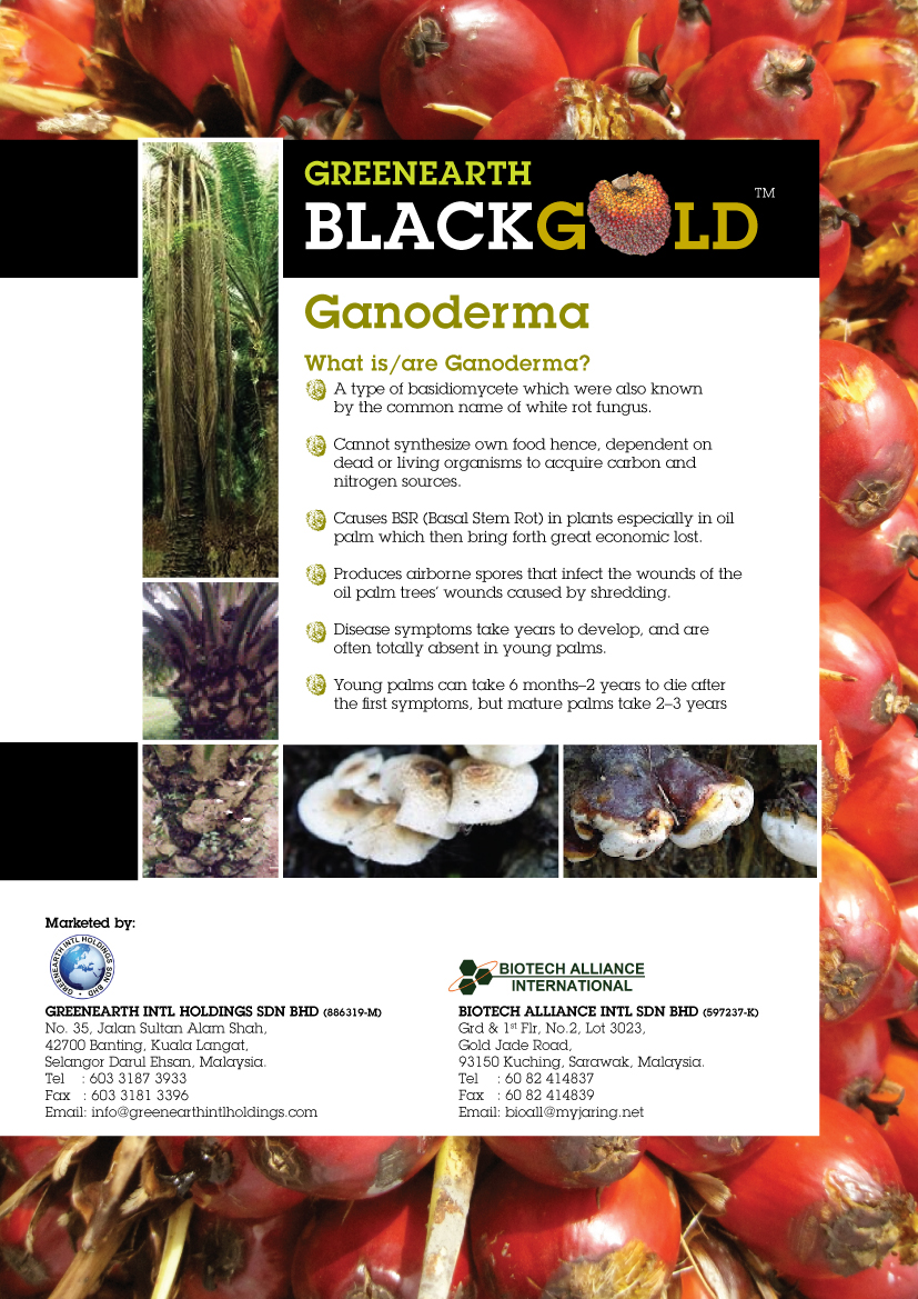 Ganoderma Label GREENEARTH GROUP: Bio Anti Ganoderma