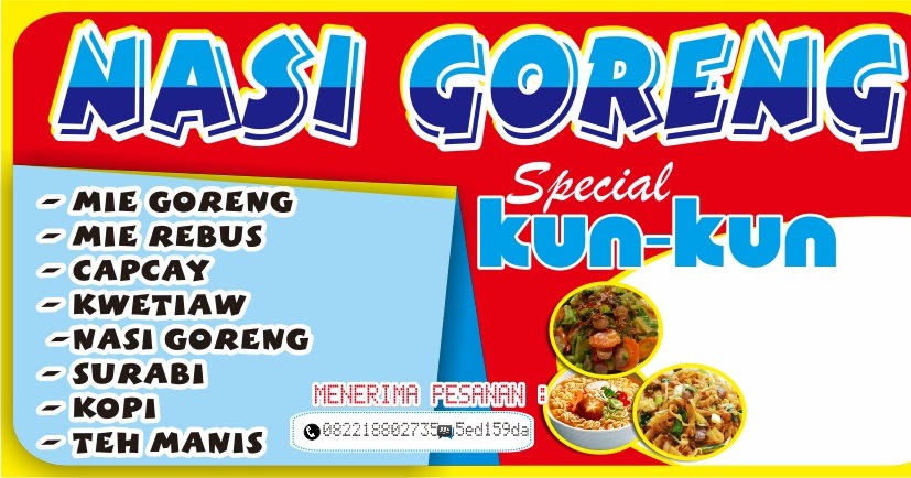 Contoh Desain Spanduk Nasi Kuning desain spanduk keren