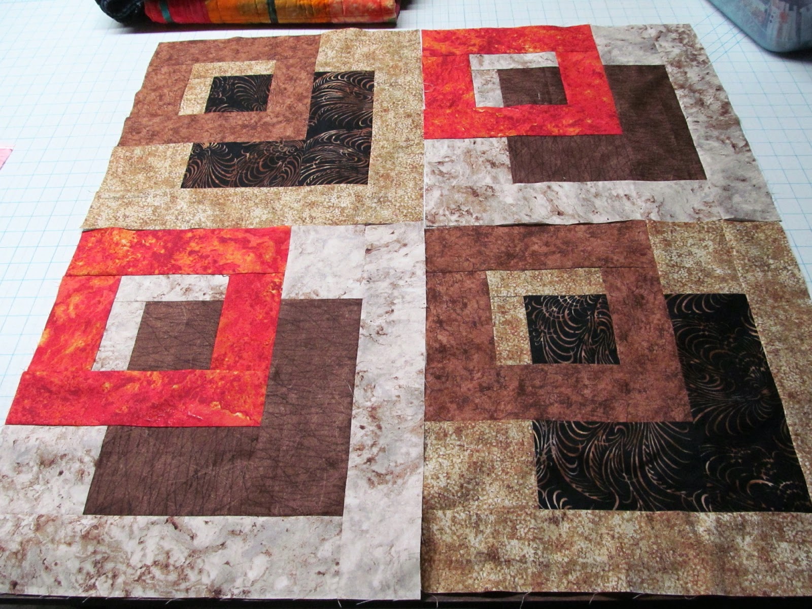 Exuberant Color Overlapping squares..........