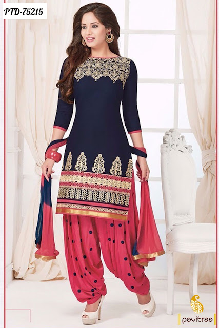 Latest Party Wear Designer Collection Patiala Salwar Suit In Affordable Price