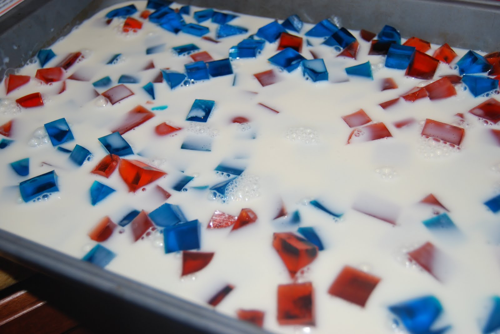 My 2 Pink Ladies {Tuesday Tutorial} Broken Glass Jello