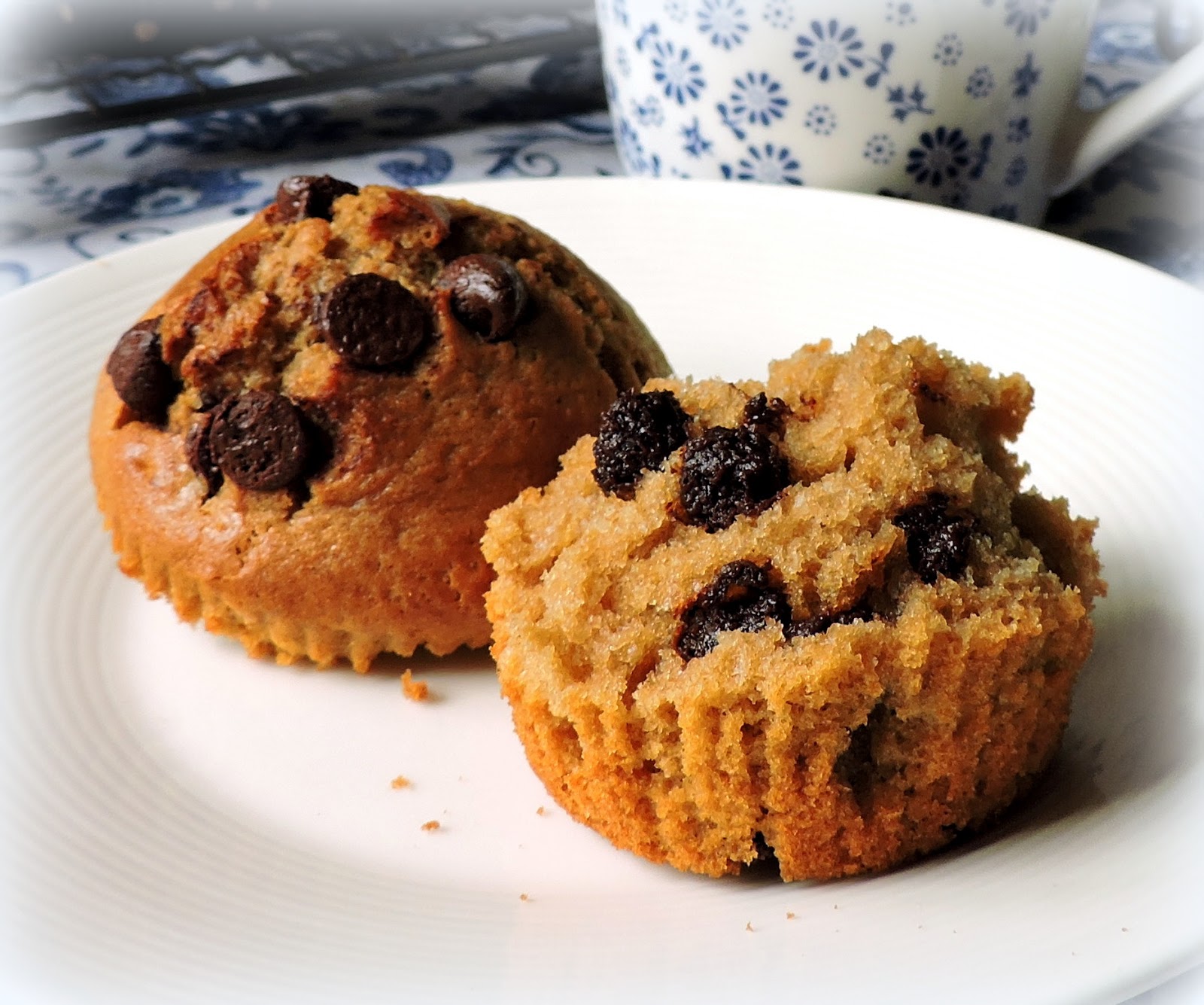Barleycup & Chocolate Chip Muffins The English Kitchen