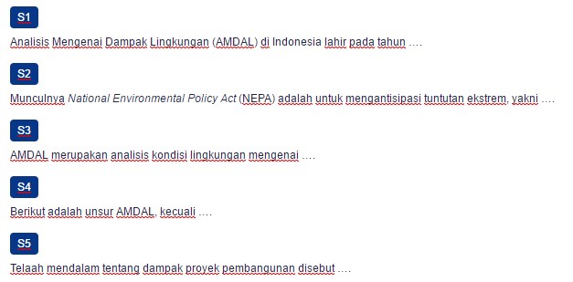 20 Soal Essay Tentang Amdal Penggambar