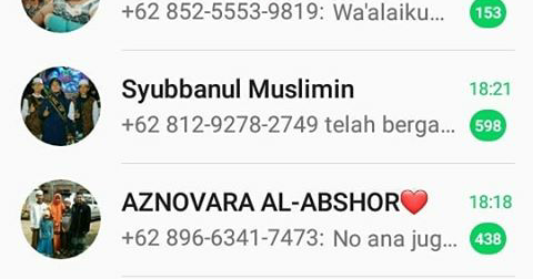 Group Whatsapp Syubbanul Muslimin Real