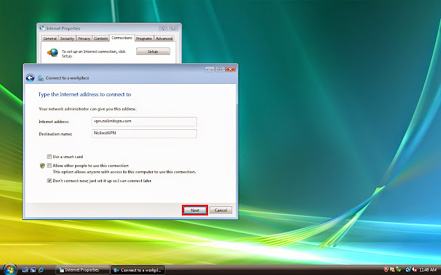 Tutorial lengkap setting VPN Server di Windows Vista vpn hotspot Windows Vista, hotspot shield Windows Vista